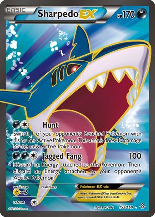 Sharpedo EX (152 Full Art) - XY - Primal Clash #152