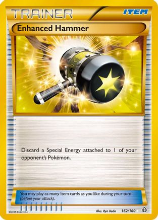 Enhanced Hammer (162 Secret Rare) - XY - Primal Clash #162