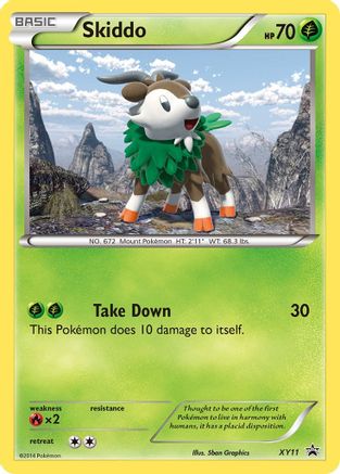 Skiddo - XY11 - XY Promos #XY11