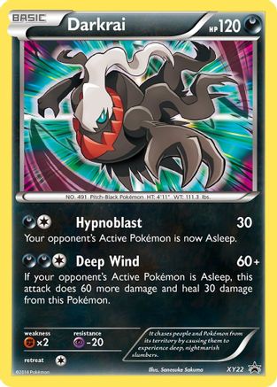 Darkrai - XY22 - XY Promos #XY22