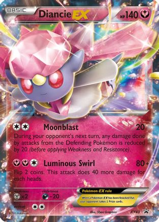 Diancie EX - XY43 - XY Promos #XY43