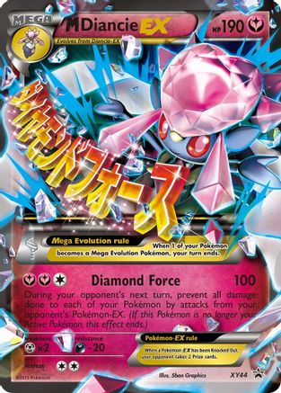 M Diancie EX - XY44 - XY Promos #XY44