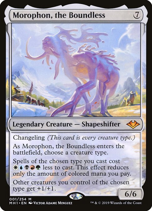 Morophon, the Boundless - mh1 Modern Horizons - #1