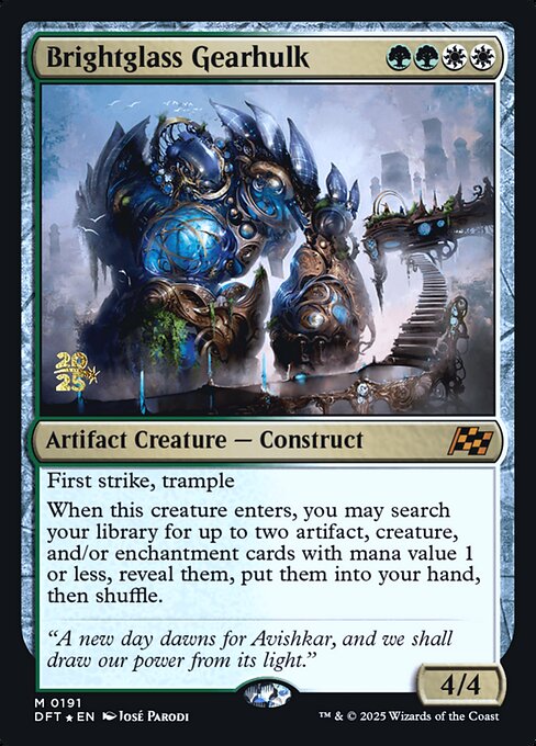 Brightglass Gearhulk - (pdft-191s) - Near Mint (*Foil )