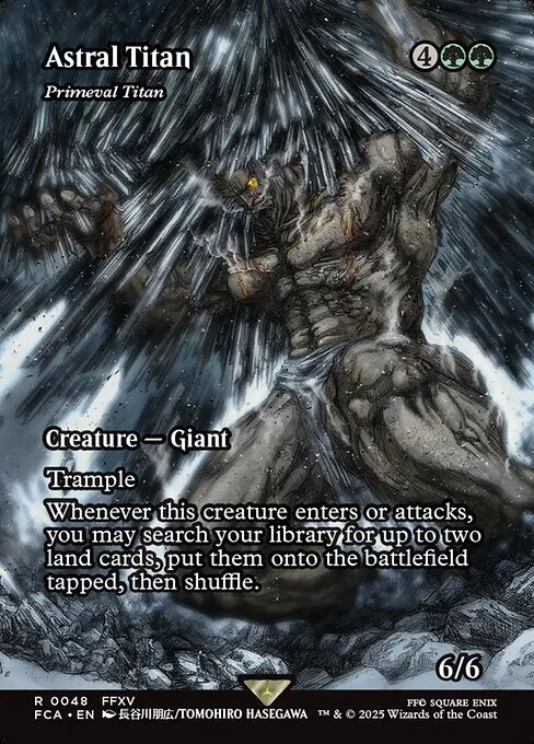 Primeval Titan - (fca Final Fantasy: Through the Ages-48) - Near Mint