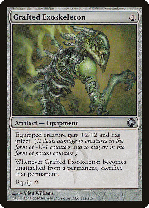 Grafted Exoskeleton - som Scars of Mirrodin - #162