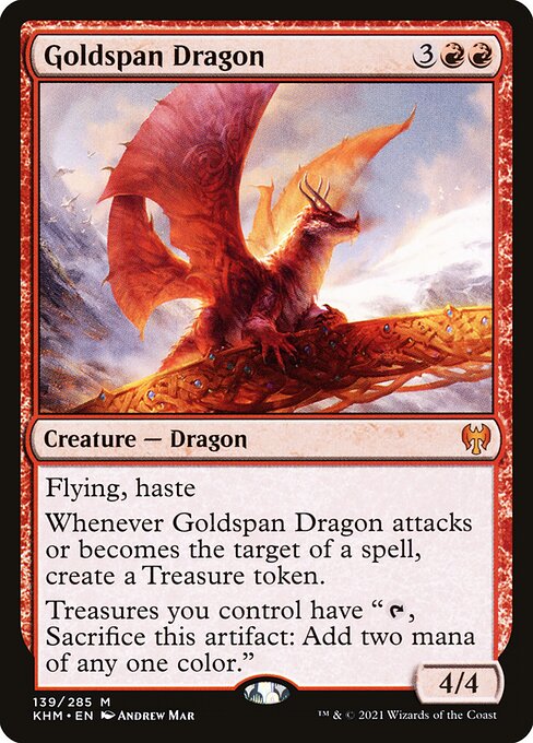 Goldspan Dragon — KHM — 139