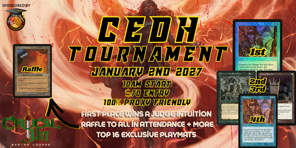 CEDH Tournament - January 2nd - 2027