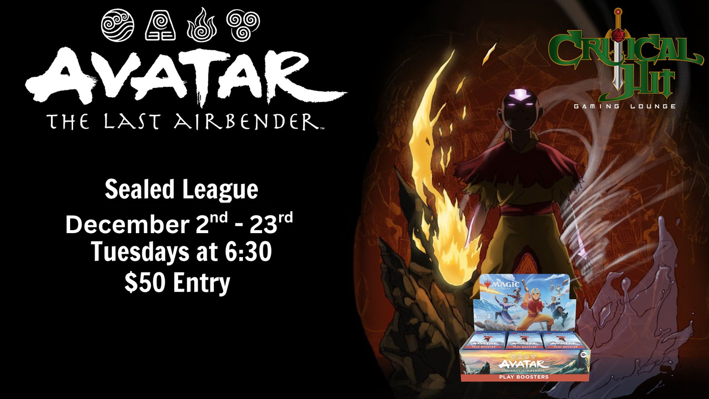 Avatar: The Last Airbender - Sealed League Sign Up