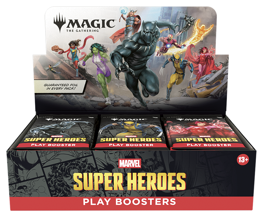Marvel Super Heroes - Case of 6 Booster Boxes
