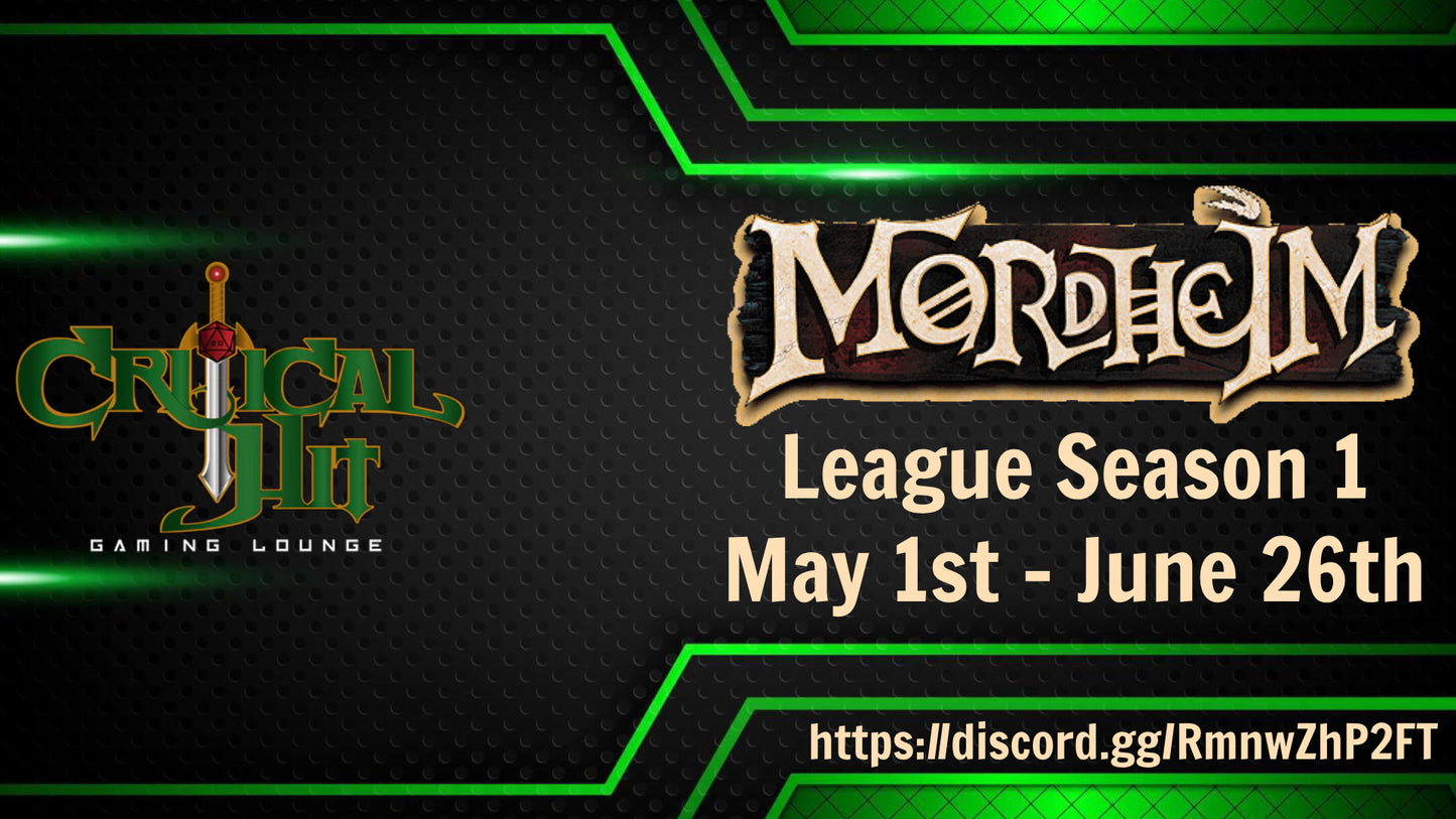 Mordheim League Season 1