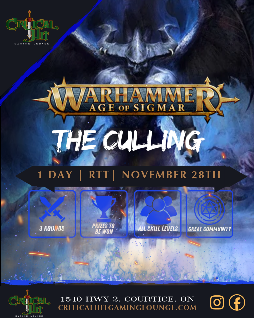 The Culling - Warhammer AOS Tournament RTT - November 28th
