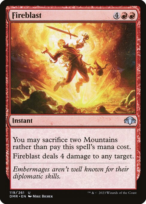 Fireblast — DMR — 119