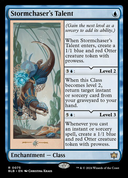 Stormchaser's Talent - blb Bloomburrow - #75