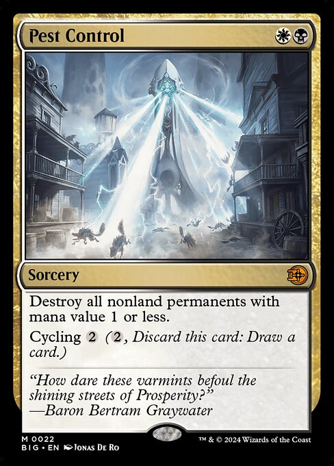 Pest Control — BIG — 22