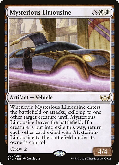 Mysterious Limousine — SNC — 22