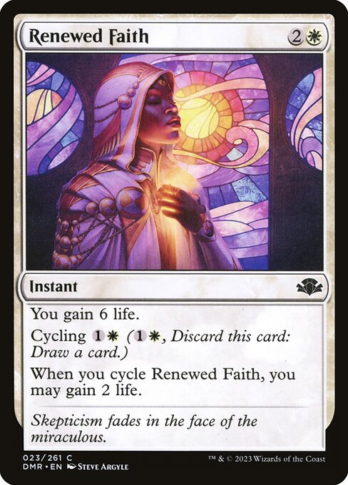 Renewed Faith — DMR — 23