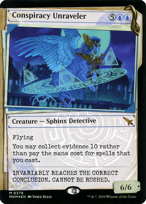 *Foil Conspiracy Unraveler — MKM — 379