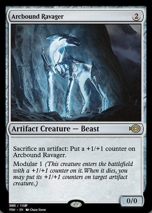 *Foil Arcbound Ravager — PRM — 72888