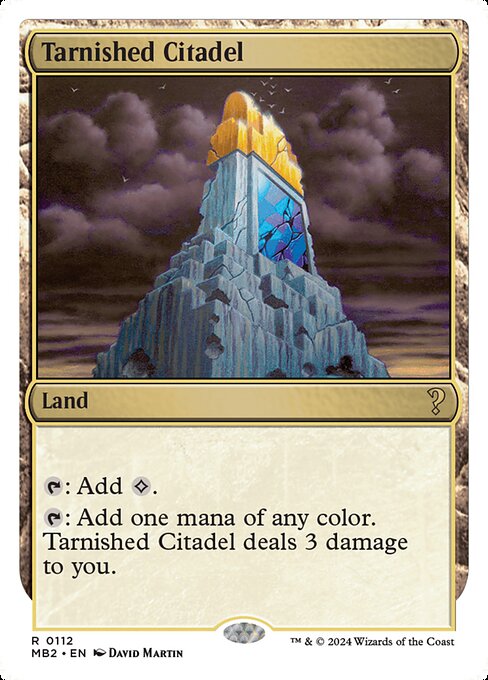 Tarnished Citadel - (mb2 Mystery Booster 2-112)