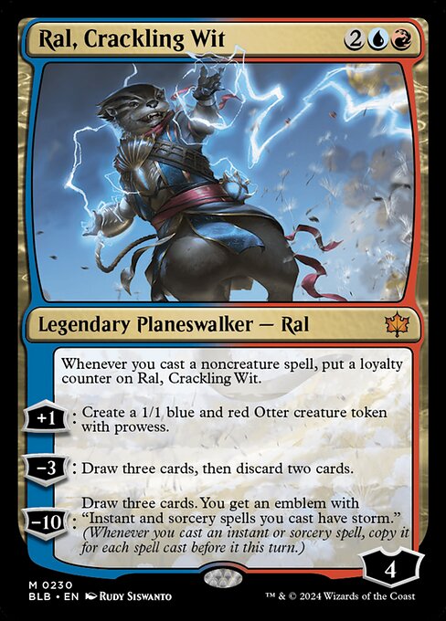 Ral, Crackling Wit - blb Bloomburrow - #230