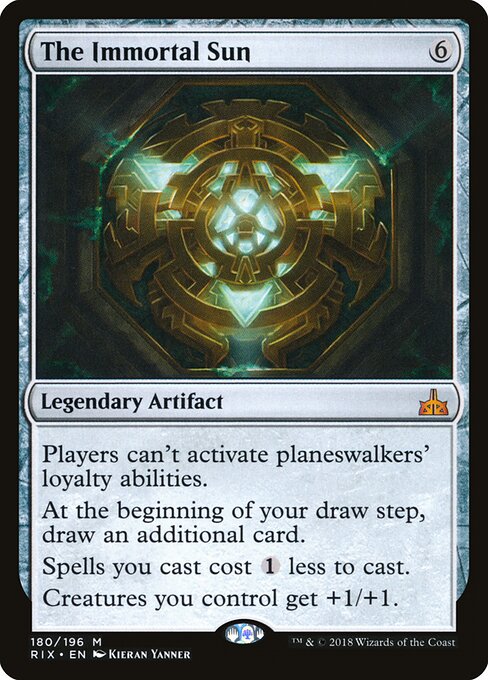 The Immortal Sun - rix Rivals of Ixalan - #180