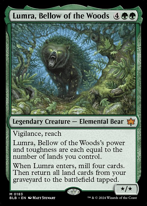 Lumra, Bellow of the Woods — BLB — 183