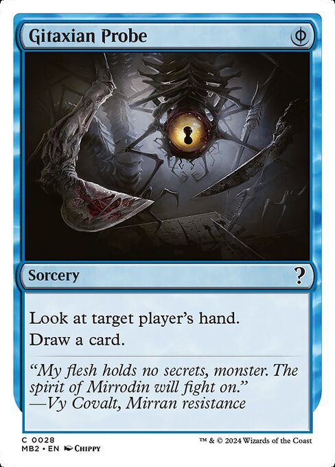 Gitaxian Probe - mb2 Mystery Booster 2 - #28