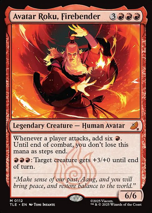 Avatar Roku, Firebender - tle Avatar: The Last Airbender Eternal - #112