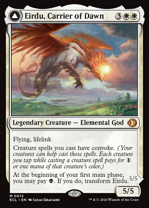 Eirdu, Carrier of Dawn // Isilu, Carrier of Twilight — ecl — 13