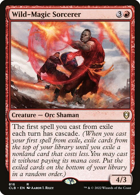 Wild-Magic Sorcerer - clb Commander Legends: Battle for Baldur's Gate - #816