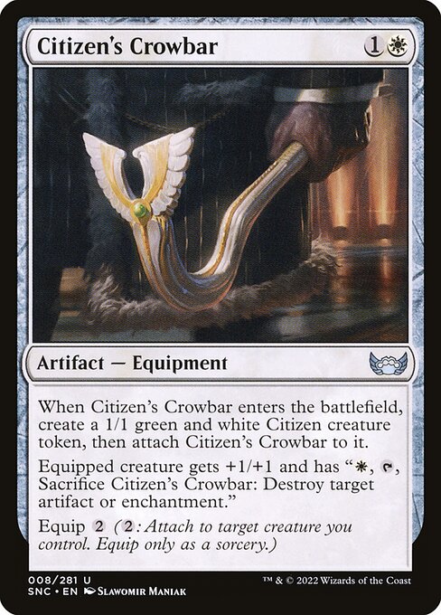 Citizen's Crowbar — SNC — 8