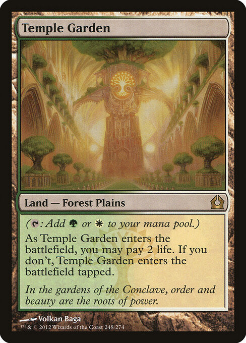Temple Garden - (rtr Return to Ravnica-248)