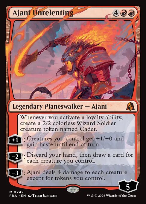 Ajani Unrelenting - fra Reality Fracture - #242
