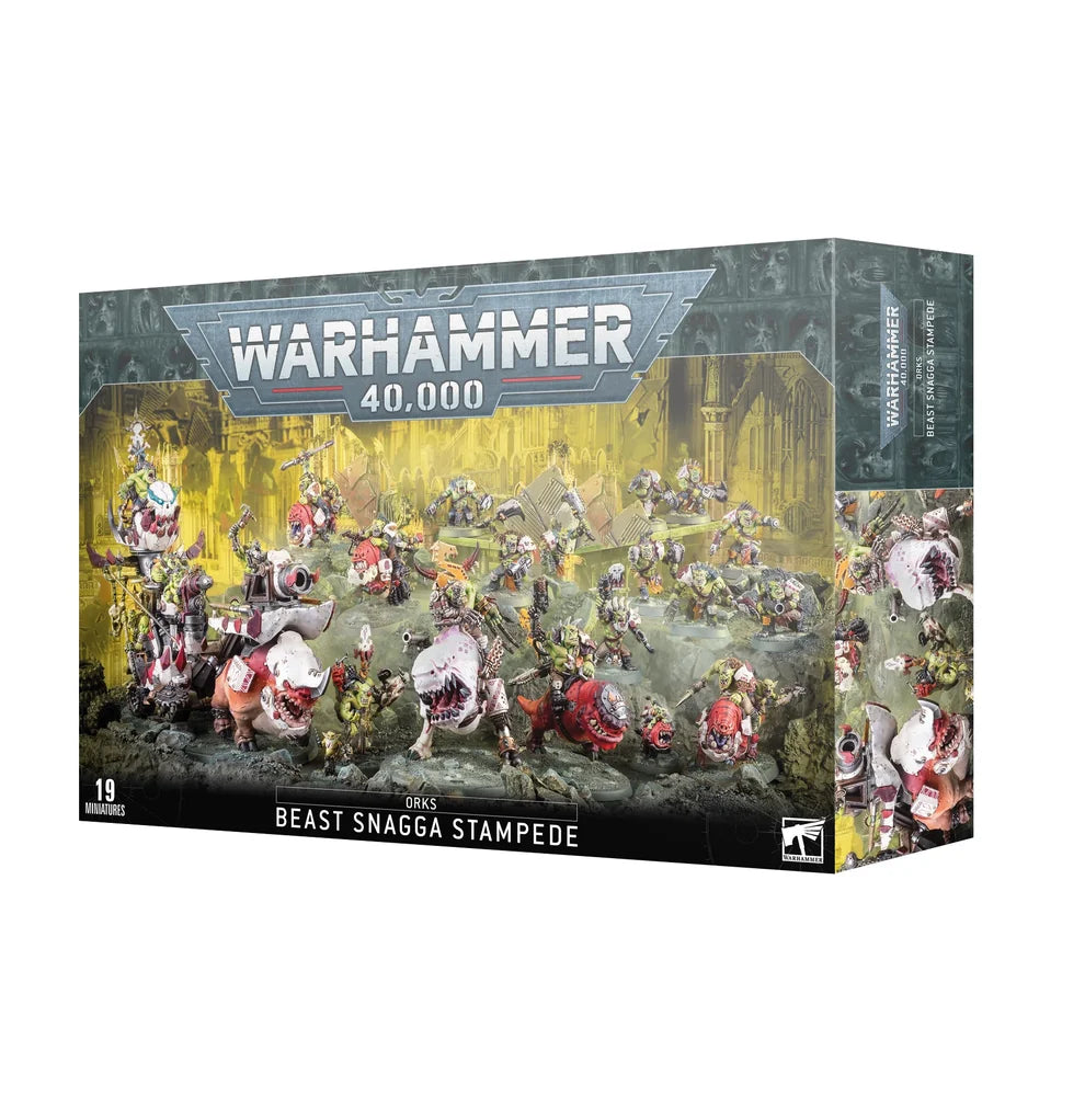 Warhammer AOS - Battleforce: Orks Beast Snagga Stampede