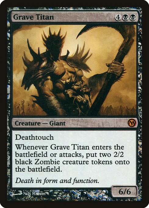 *Foil Grave Titan — PDP12 — 2