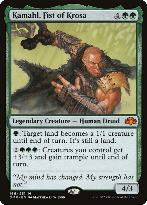 Kamahl, Fist of Krosa — DMR — 166