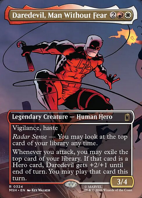 Daredevil, Man Without Fear - Marvel Super Heroes #324