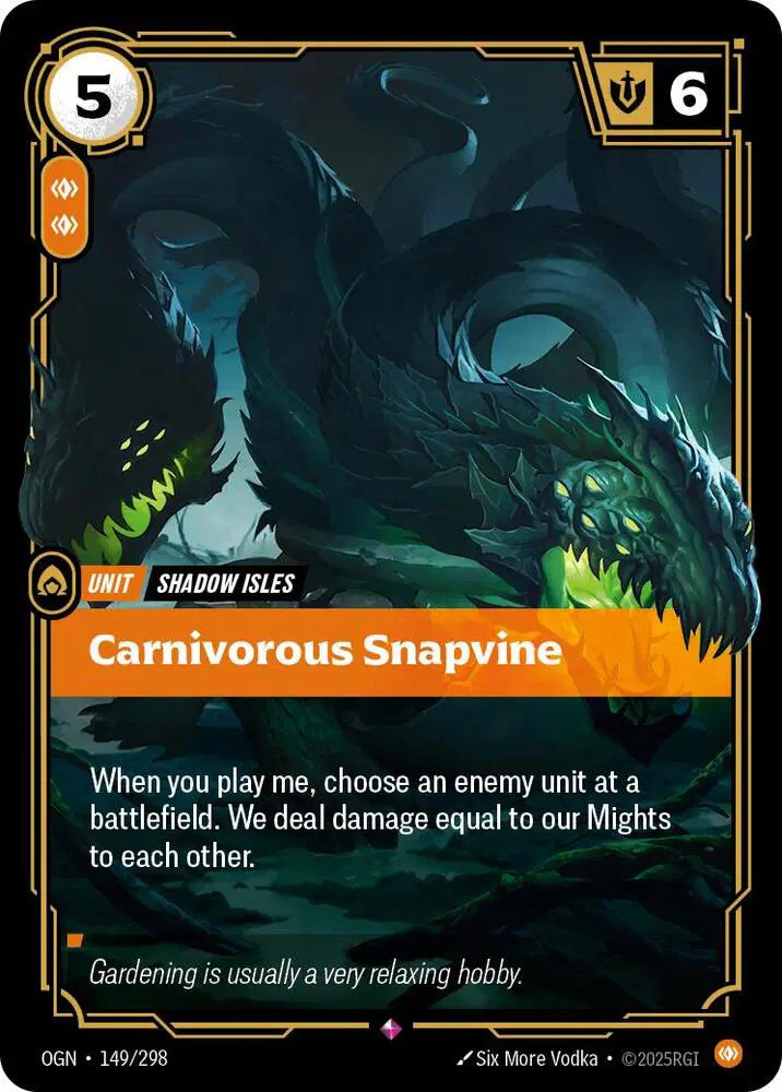 Carnivorous Snapvine - Origins (OGN) - Rare - 149/298