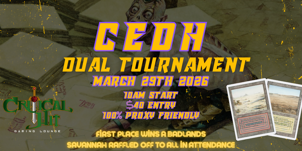 CEDH Dual Tournament 6 - March 29th