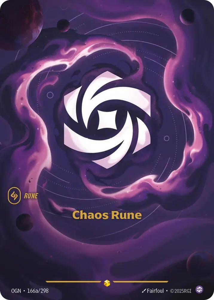 Chaos Rune (Alternate Art) - Alternate Art - 166a/298