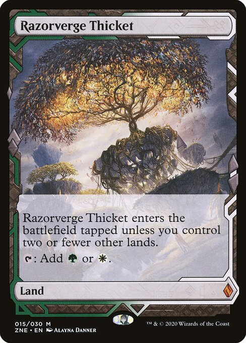 Razorverge Thicket - (zne Zendikar Rising Expeditions-15)