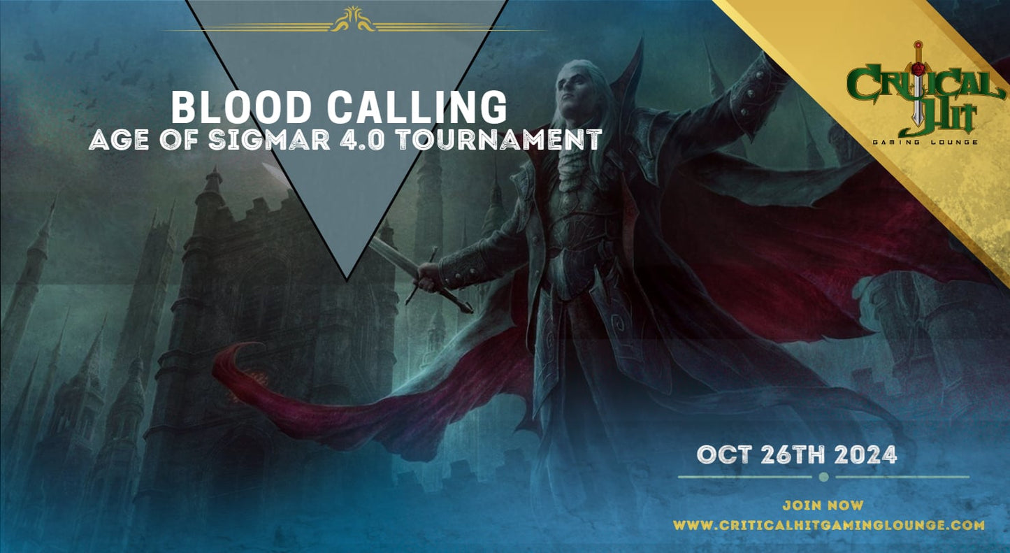 Blood Calling AOS 4.0 Tournament October 26th