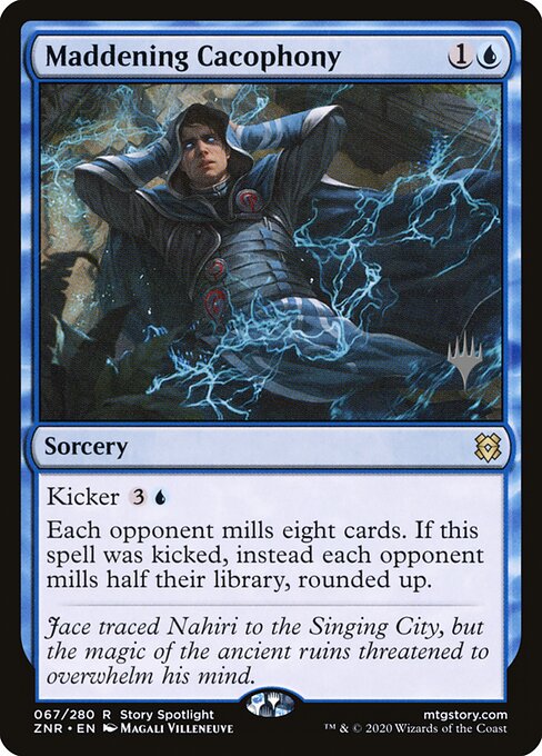 Maddening Cacophony - pznr Zendikar Rising Promos - #67p