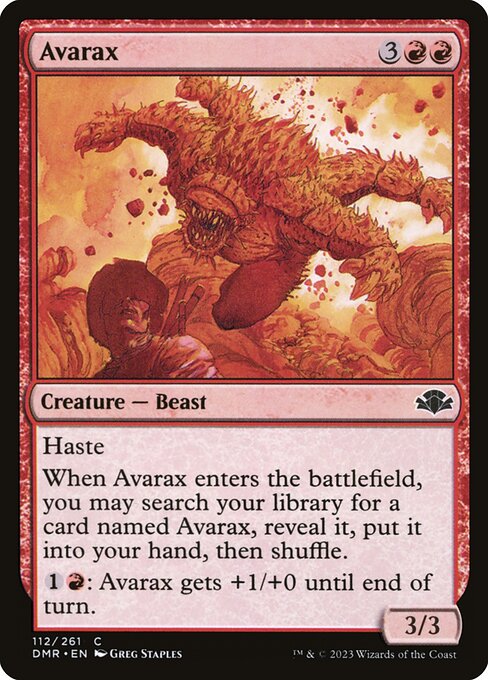 Avarax — DMR — 112
