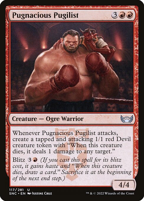 Pugnacious Pugilist — SNC — 117