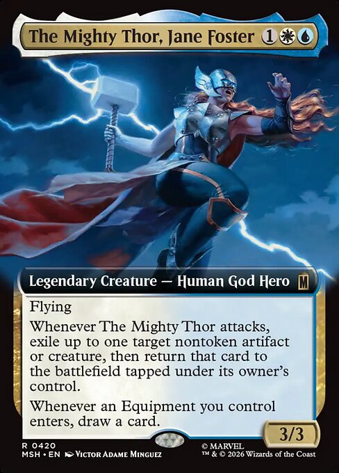 The Mighty Thor, Jane Foster - Marvel Super Heroes #420