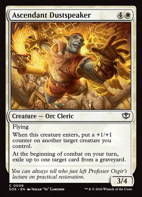 Ascendant Dustspeaker - (sos Secrets of Strixhaven-8)