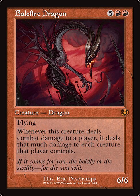 Balefire Dragon - inr Innistrad Remastered - #479