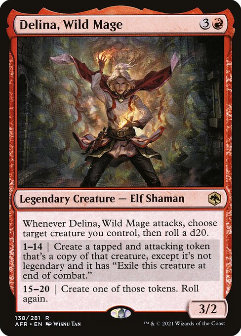 Delina, Wild Mage - afr Adventures in the Forgotten Realms - #138